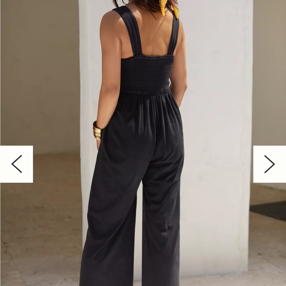 Anthropologie Simona Scoop-Neck Jumpsuit - Picture 2 of 4